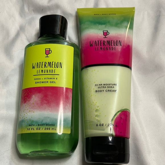 Watermelon Lemonade shower gel and body cream - Picture 1 of 4